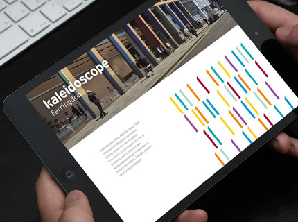 Helical web design agency for Kaleidoscope Farringdon