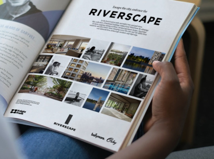 Riverscape advertising agency - magazine sample